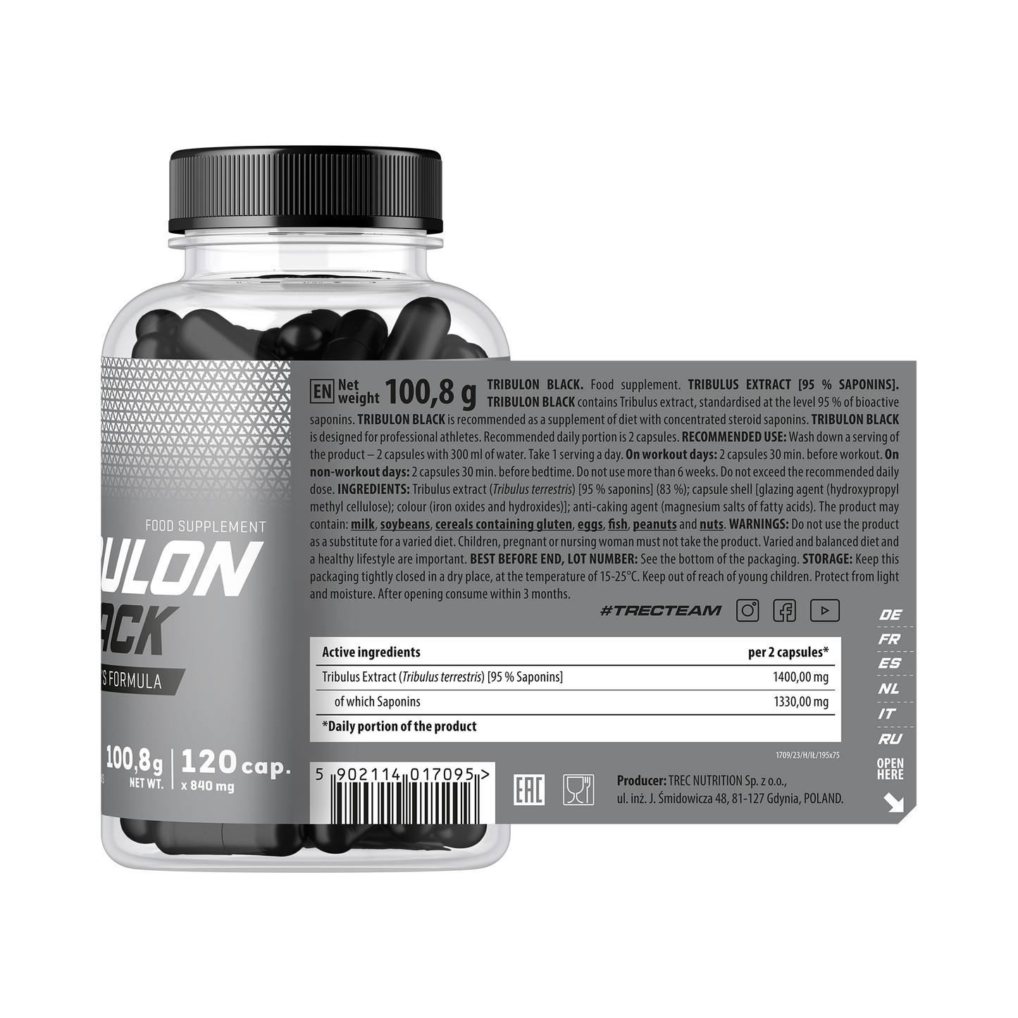 TREC Tribulon Black 120 Kapseln