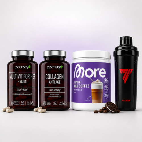Beauty & Coffee Bundle – Multivitamin, Collagen & More Protein Iced Coffee