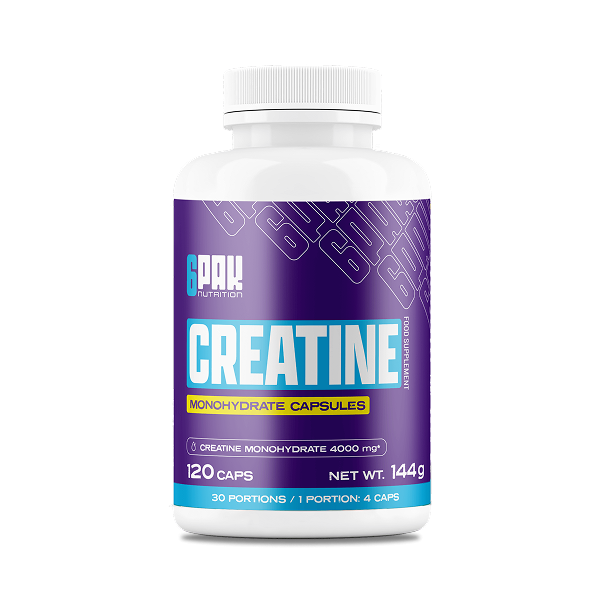 6PAK Creatine caps 120 Kapseln