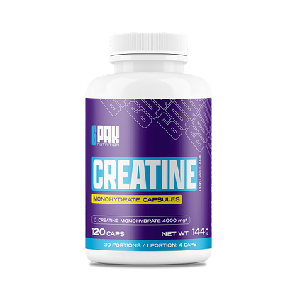 6PAK Creatine caps 120 Kapseln
