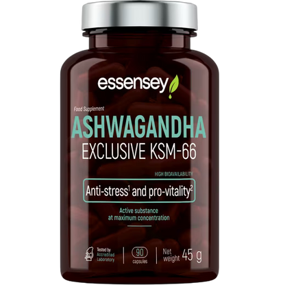 Essensey Ashwagandha Exclusive KSM-66 90 Kapseln