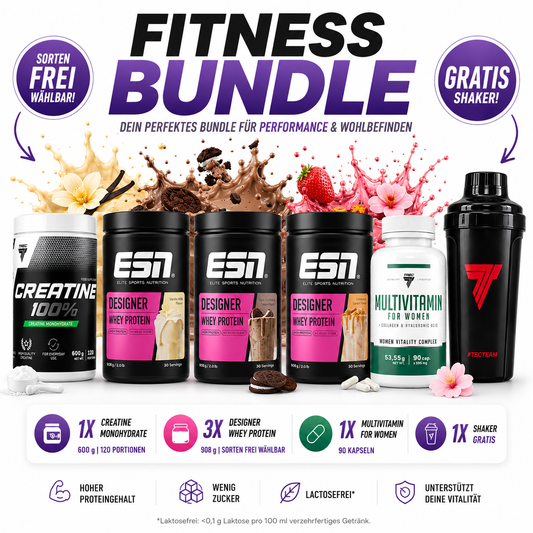 Fitness Bundle 3× ESN Designer Whey + Creatine + Multivitamin