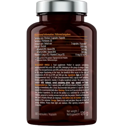 Essensey Omega 3 Strong 90 Kapseln