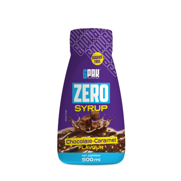 6PAK Zero Syrup 500 ml – Zuckerfreier Sirup in 7 Sorten