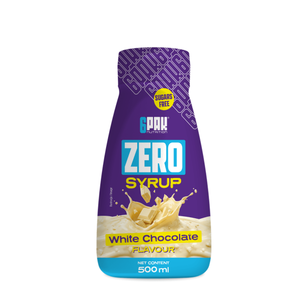 6PAK Zero Syrup 500 ml – Zuckerfreier Sirup in 7 Sorten